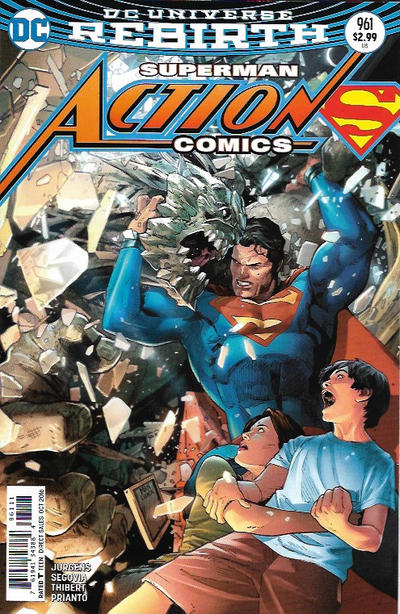 Cover for Action Comics (DC, 2011 series) #961 [Clay Mann Cover]