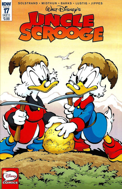 Cover for Uncle Scrooge (IDW, 2015 series) #17 / 421