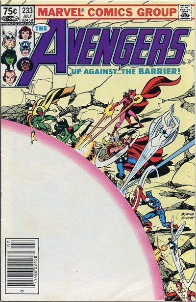 Cover for The Avengers (Marvel, 1963 series) #233 [Canadian]