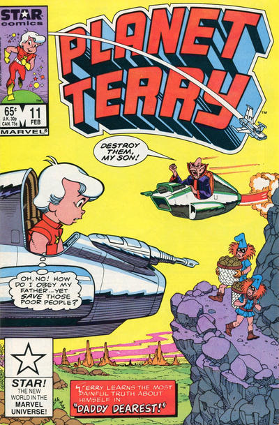 Cover for Planet Terry (Marvel, 1985 series) #11 [Direct]