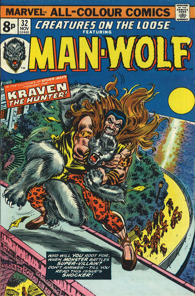 Cover for Creatures on the Loose (Marvel, 1971 series) #32 [British]
