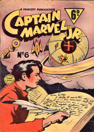 Cover for Captain Marvel Jr. (Cleland, 1947 series) #6