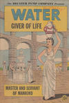 Cover for Water: Giver of Life (Meyers Water Systems, 1950 ? series) [Decatur Pump variant]