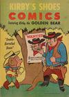 Cover for Kirby Shoes Comics Featuring Kirby the Golden Bear  "Double-Barrelled Boots" (Western, 1960 series) 