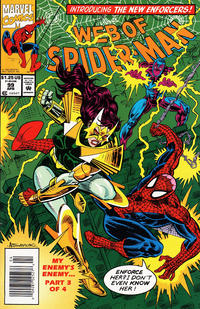 Cover Thumbnail for Web of Spider-Man (Marvel, 1985 series) #99 [Newsstand]