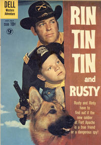 Cover Thumbnail for Rin Tin Tin and Rusty (Dell, 1957 series) #34 [British]