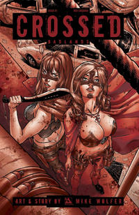 Cover Thumbnail for Crossed Badlands (Avatar Press, 2012 series) #81 [Incentive Red Crossed Cover - Christian Zanier]