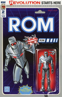 Cover Thumbnail for Rom (IDW, 2016 series) #2 [Adam Riches - Action Figure Cover]