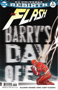 Cover for The Flash (DC, 2016 series) #5 [Carmine Di Giandomenico Cover]