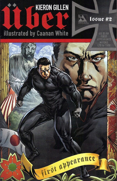 Cover for Uber (Avatar Press, 2013 series) #2 [First Appearance Miyoto - Caanan White]