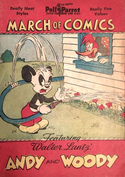 Cover for Boys' and Girls' March of Comics (Western, 1946 series) #40 [Poll-Parrot Shoes]