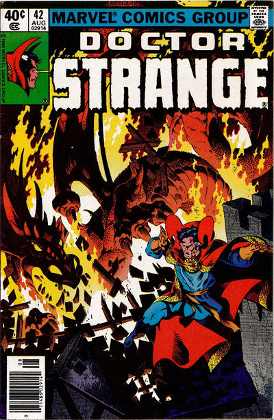 Cover for Doctor Strange (Marvel, 1974 series) #42 [Newsstand]