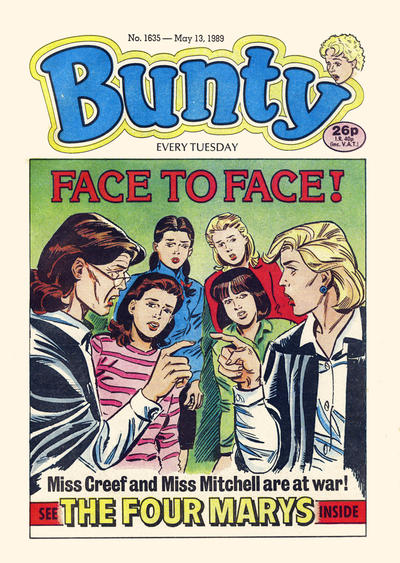 Cover for Bunty (D.C. Thomson, 1958 series) #1635
