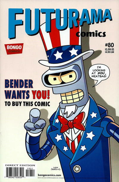 Cover for Bongo Comics Presents Futurama Comics (Bongo, 2000 series) #80