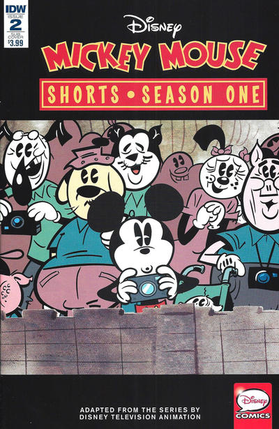 Cover for Mickey Mouse Shorts: Season One (IDW, 2016 series) #2 [Subscription Cover Variant]