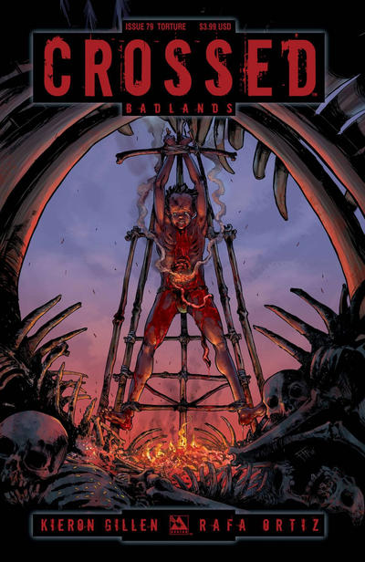 Cover for Crossed Badlands (Avatar Press, 2012 series) #79 [Torture Variant - Fernando Heinz]