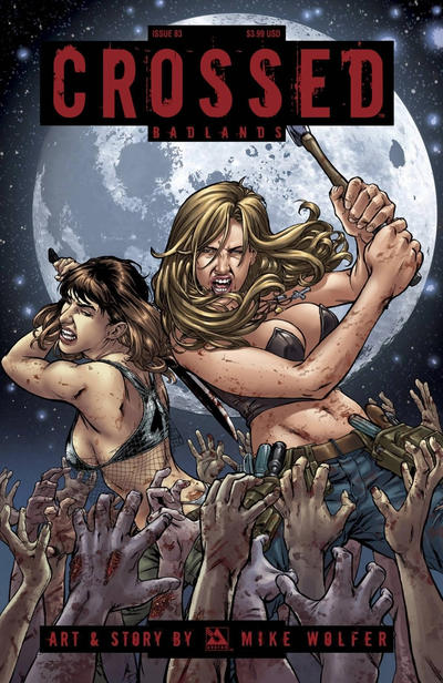 Cover for Crossed Badlands (Avatar Press, 2012 series) #83 [Regular Cover - Christian Zanier]