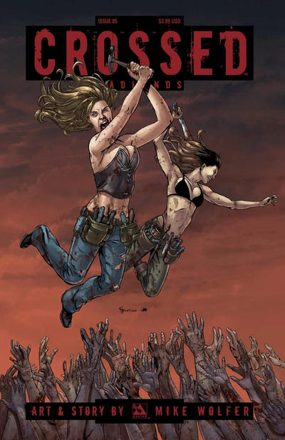 Cover for Crossed Badlands (Avatar Press, 2012 series) #85 [Regular Cover - Christian Zanier]