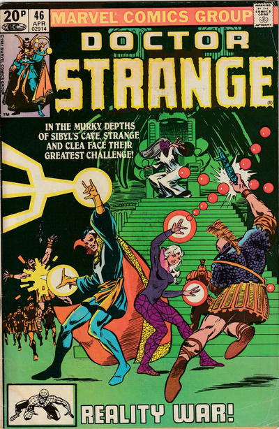 Cover for Doctor Strange (Marvel, 1974 series) #46 [British]