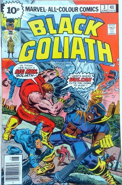 Cover for Black Goliath (Marvel, 1976 series) #3 [British]