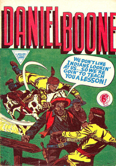Cover for Daniel Boone (L. Miller & Son, 1957 series) #16