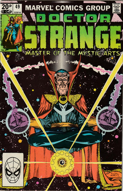 Cover for Doctor Strange (Marvel, 1974 series) #49 [British]