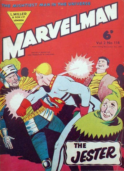Cover for Marvelman (L. Miller & Son, 1954 series) #116