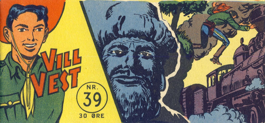 Cover for Vill Vest (Serieforlaget / Se-Bladene / Stabenfeldt, 1953 series) #39/1957