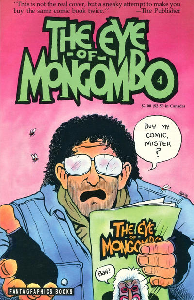 Cover for The Eye of Mongombo (Fantagraphics, 1989 series) #4