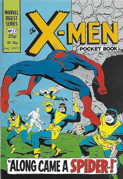 Cover for X-Men Pocketbook (Marvel UK, 1981 series) #27