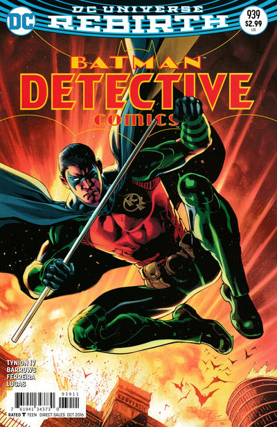 Cover for Detective Comics (DC, 2011 series) #939
