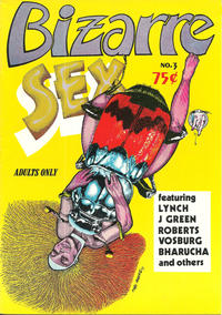 Cover Thumbnail for Bizarre Sex (Kitchen Sink Press, 1972 series) #3 [2nd-4th print 0.75 USD]