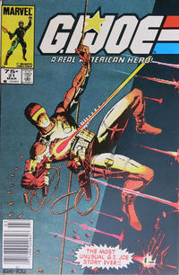 Cover for G.I. Joe, A Real American Hero (Marvel, 1982 series) #21 [Canadian]