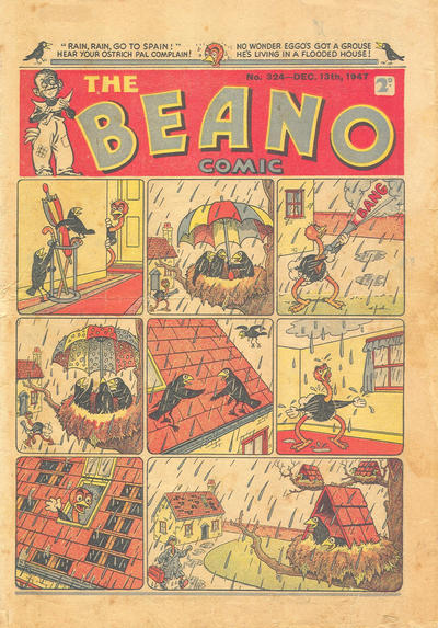 Cover for The Beano Comic (D.C. Thomson, 1938 series) #324