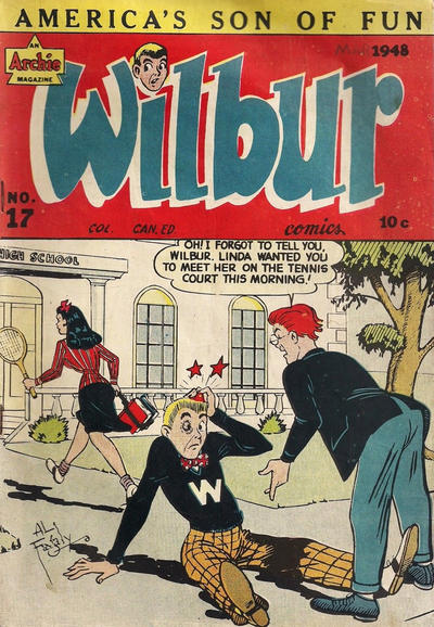Cover for Wilbur Comics (Bell Features, 1948 series) #17