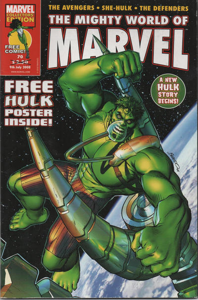 Cover for The Mighty World of Marvel (Panini UK, 2003 series) #70 [Free Comic]