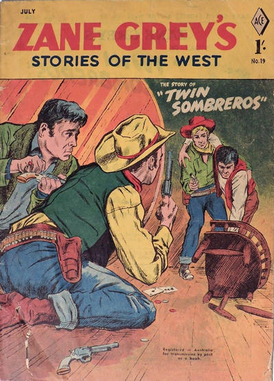 Cover for Zane Grey's Stories of the West (Magazine Management, 1960 ? series) #19