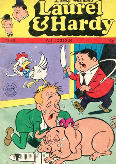 Cover for Larry Harmon's Laurel & Hardy (Thorpe & Porter, 1969 series) #61