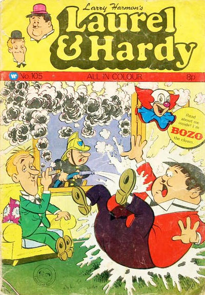 Cover for Larry Harmon's Laurel & Hardy (Thorpe & Porter, 1969 series) #105