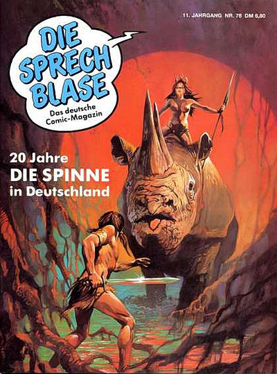 Cover for Die Sprechblase (Norbert Hethke Verlag, 1978 series) #78