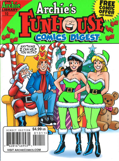 Cover for Archie's Funhouse Double Digest (Archie, 2014 series) #10