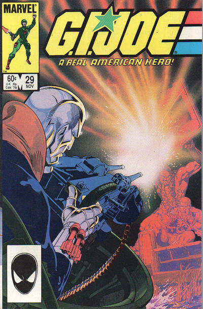 Cover for G.I. Joe, A Real American Hero (Marvel, 1982 series) #29 [Direct]