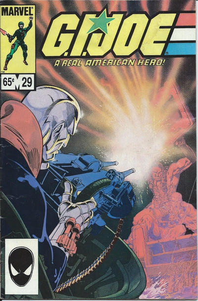 Cover for G.I. Joe, A Real American Hero (Marvel, 1982 series) #29 [Third Print]