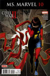 Cover for Ms. Marvel (Marvel, 2016 series) #10