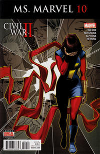 Cover Thumbnail for Ms. Marvel (Marvel, 2016 series) #10