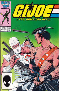 Cover for G.I. Joe, A Real American Hero (Marvel, 1982 series) #52 [Second Print]