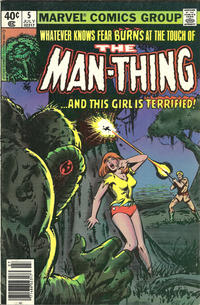 Cover Thumbnail for Man-Thing (Marvel, 1979 series) #5 [Newsstand]