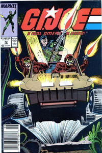 Cover Thumbnail for G.I. Joe, A Real American Hero (Marvel, 1982 series) #72 [Newsstand]
