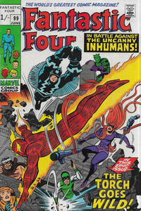 Cover Thumbnail for Fantastic Four (Marvel, 1961 series) #99 [British]