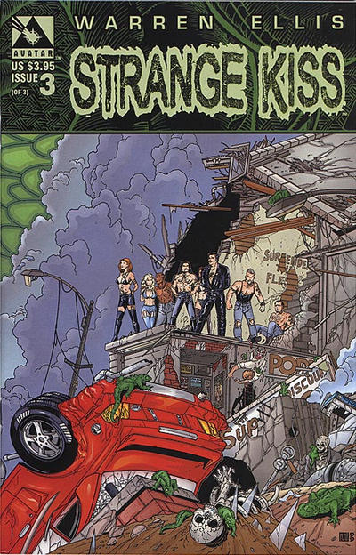 Cover for Strange Kiss (Avatar Press, 1999 series) #3 [Cover B]